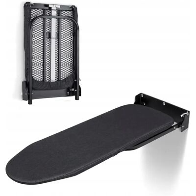 Inny producent Składana Deska Do Prasowania Ścienna Chowana 31x91,5cm Czarna Kompaktowa Inny producent Składana Deska Do Prasowania Ścienna Chowana 31x91,5cm Czarna Kompaktowa