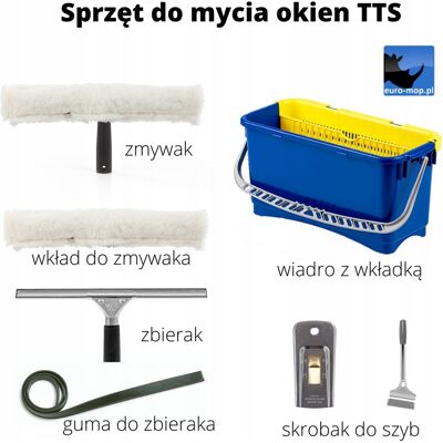 Wkład do zmywaka do okien z rzepem 45 cm TTS Wkład do zmywaka do okien z rzepem 45 cm TTS