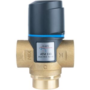 AFRISO Termostatyczny zawór mieszający ATM 333 DN20 RP3/4' zakres temperatury 35-60 st C, Kvs 1,6 m3/h AFRISO Termostatyczny zawór mieszający ATM 333 DN20 RP3/4' zakres temperatury 35-60 st C, Kvs 1,6 m3/h