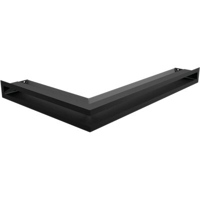 KRATKI - LUFT 45S - Czerń - 40x60x6 - Kratka wentylacyjna KRATKI - LUFT 45S - Czerń - 40x60x6 - Kratka wentylacyjna