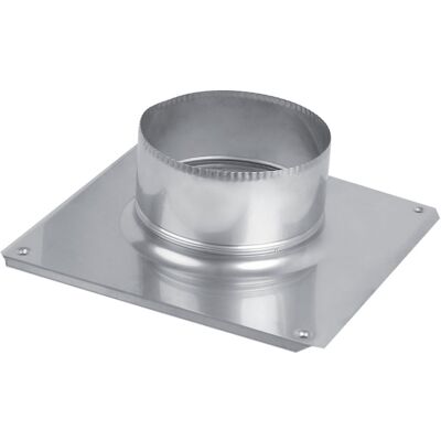 ProdMax - Podstawa do kaptura kominowego Ø180 - Ø180 - 0,6 mm stal - Podstawa kaptury kominowej ProdMax - Podstawa do kaptura kominowego Ø180 - Ø180 - 0,6 mm stal - Podstawa kaptury kominowej