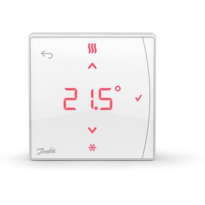 Danfoss Regulator ogrzewania podłogowego, termostat pokojowy, 24V, liczba kanałów: Danfoss Regulator ogrzewania podłogowego, termostat pokojowy, 24V, liczba kanałów: