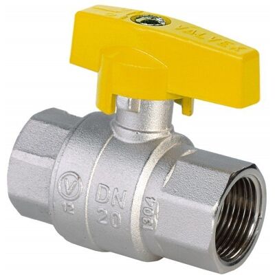 Valvex Zawór kulowy do gazu niklowany z motylkiem aluminiowym (MAI) ORION (wersja N-N) 1' Valvex Zawór kulowy do gazu niklowany z motylkiem aluminiowym (MAI) ORION (wersja N-N) 1'