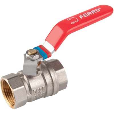 Ferro Zawór Kulowy Gw-Gw Z Dźwignią, 1 1-4', F-Comfort Ferro Zawór Kulowy Gw-Gw Z Dźwignią, 1 1-4', F-Comfort