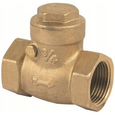 Hydroland Zawór Zwrotny Klapowy Kierunkowy Mosiężny 5/4 32 Hydroland Zawór Zwrotny Klapowy Kierunkowy Mosiężny 5/4 32