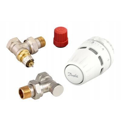 Danfoss Zestaw Termostatyczny Kątowy 1/2 Zawory I Głowica 015g5303 Z541 Danfoss Zestaw Termostatyczny Kątowy 1/2 Zawory I Głowica 015g5303 Z541