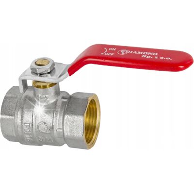 Diamond Kurek Zawór Kulowy Ww Dn40 6/4'' Cal Dławik Rączka Diamond Kurek Zawór Kulowy Ww Dn40 6/4'' Cal Dławik Rączka
