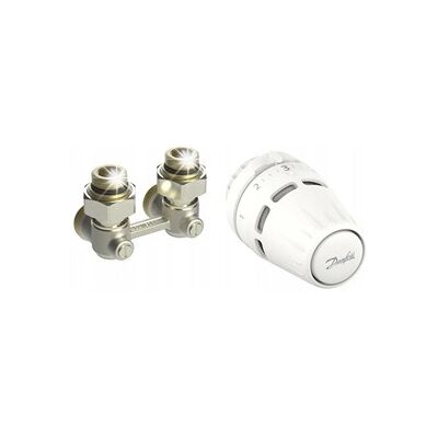 Danfoss Zestaw Termostatyczny Kątowy 1/2 Zawór+głowica Do Grzejnika Komplet Mocny Danfoss Zestaw Termostatyczny Kątowy 1/2 Zawór+głowica Do Grzejnika Komplet Mocny