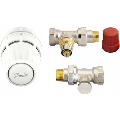 Danfoss Zestaw Termostatyczny Z Głowicą Prosty 1/2'' Regus Ra Nakrętka +ra-N+rlv-S Danfoss Zestaw Termostatyczny Z Głowicą Prosty 1/2'' Regus Ra Nakrętka +ra-N+rlv-S
