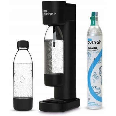 Dafi Pushair Napełniacz wody - Czarny - 700ml - Napełniacz Dafi Pushair Napełniacz wody - Czarny - 700ml - Napełniacz