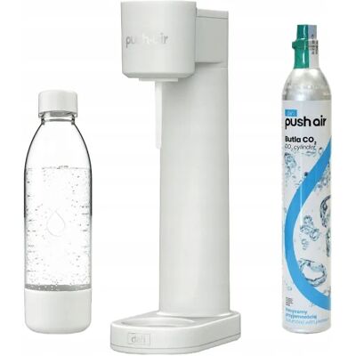 Dafi Pushair Saturator Z Nabojem Co2 + Butelka 0,7l Piaskowy Dafi Pushair Saturator Z Nabojem Co2 + Butelka 0,7l Piaskowy