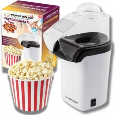 Esperanza Maszynka Domowa Do Popcornu Urządzenie Beztłuszczowe 1200w Bez Tłuszczu Esperanza Maszynka Domowa Do Popcornu Urządzenie Beztłuszczowe 1200w Bez Tłuszczu