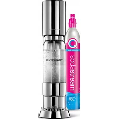 Saturator Do Gazowania Wody Sodastream Enso Stalowy + Butelka + Cylinder Saturator Do Gazowania Wody Sodastream Enso Stalowy + Butelka + Cylinder