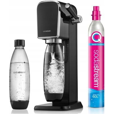 Saturator Do Wody Gazowanej Sodastream Art + Nabój Z Gazem Co2 + Butelka 1l Saturator Do Wody Gazowanej Sodastream Art + Nabój Z Gazem Co2 + Butelka 1l