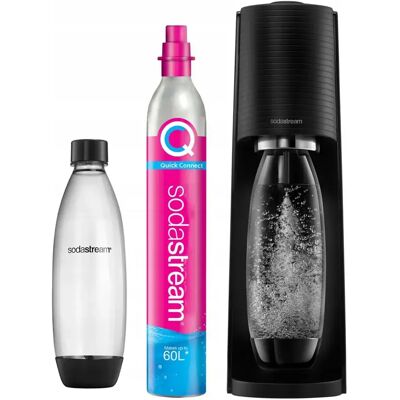 Saturator Sodastream Terra Butelka Nabój Czarny Saturator Sodastream Terra Butelka Nabój Czarny