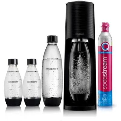 Inny producent Saturator Sodastream Terra Hydration + 3 Butelki + Nabój Z Gazem Co2 Urządzenie Do Gazowania Wody, Domowe Napoje, Czarny, Pojemność 1 L Inny producent Saturator Sodastream Terra Hydration + 3 Butelki + Nabój Z Gazem Co2 Urządzenie Do Gazowania Wody, Domowe Napoje, Czarny, Pojemność 1 L