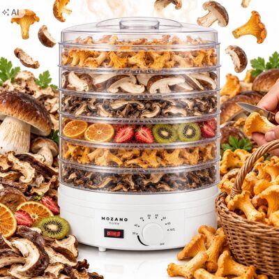 Inny producent Suszarka Do Grzybów I Owoców Warzyw Żywności Spożywcza Termoobieg 500w 6 Inny producent Suszarka Do Grzybów I Owoców Warzyw Żywności Spożywcza Termoobieg 500w 6