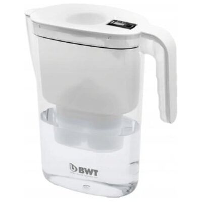 Dzbanek Filtrujący Wodę Bwt Vida 2,6L + 3 Filtry, Z Ręcznym Licznikiem Dzbanek Filtrujący Wodę Bwt Vida 2,6L + 3 Filtry, Z Ręcznym Licznikiem