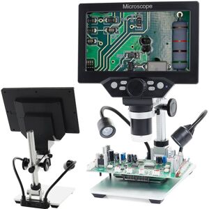 Techrebal Mikroskop Cyfrowy x1200 12MP HD LCD 1080p z podwójnym oświetleniem Techrebal Mikroskop Cyfrowy x1200 12MP HD LCD 1080p z podwójnym oświetleniem