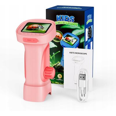 AMT EDUKACYJNY ZESTAW MIKROSKOP CYFROWY LED 1000x EKRAN HD LCD 2MP PRZENOŚNY AMT EDUKACYJNY ZESTAW MIKROSKOP CYFROWY LED 1000x EKRAN HD LCD 2MP PRZENOŚNY