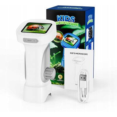 AMT MIKROSKOP CYFROWY DLA DZIECI PRZENOŚNY EDUKACYJNY POWIĘKSZENIE 1000x LED AMT MIKROSKOP CYFROWY DLA DZIECI PRZENOŚNY EDUKACYJNY POWIĘKSZENIE 1000x LED