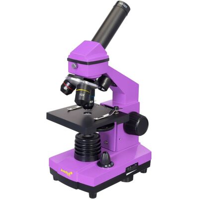 Mikroskop Levenhuk Rainbow 2L PLUS Amethyst\Ametyst Mikroskop Levenhuk Rainbow 2L PLUS Amethyst\Ametyst