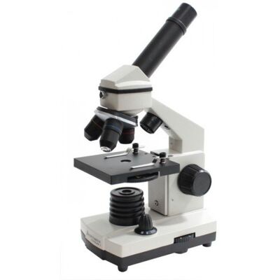 Mikroskop Sagittarius SCHOLAR 102, 40x-1280x, zasilanie bateryjne i sieciowe Mikroskop Sagittarius SCHOLAR 102, 40x-1280x, zasilanie bateryjne i sieciowe