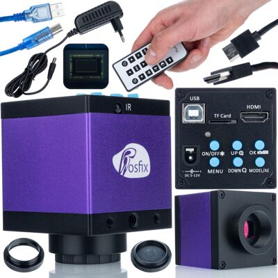 Inny producent Rosfix Kamera Mikroskopowa Tucana Pro Kmtp-Hdmi-Usbi – Wysoka Jakość Obrazu 720p Sensor 14 Mp Cmos Kompatybilna Z Mikroskopami C-Mount Inny producent Rosfix Kamera Mikroskopowa Tucana Pro Kmtp-Hdmi-Usbi – Wysoka Jakość Obrazu 720p Sensor 14 Mp Cmos Kompatybilna Z Mikroskopami C-Mount