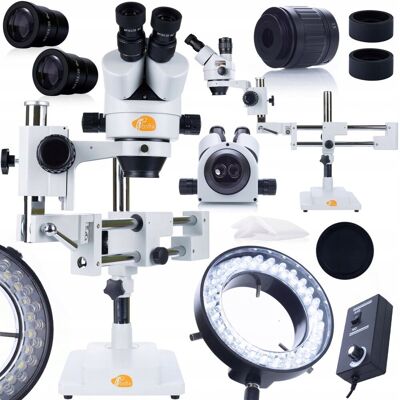 Inny producent Rosfix Mikroskop Trinokularowy Jupiter Pro Msjp-T-Sdms1+56Xled Oświetlacz Inny producent Rosfix Mikroskop Trinokularowy Jupiter Pro Msjp-T-Sdms1+56Xled Oświetlacz