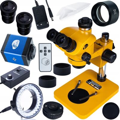 Inny producent Rosfix Sirius Pro MSSP-T-PS1-O – Mikroskop Stereoskopowy Trinokularowy Zoom 7-50x Optyka Greenough Ergonomiczna Głowica 45° Inny producent Rosfix Sirius Pro MSSP-T-PS1-O – Mikroskop Stereoskopowy Trinokularowy Zoom 7-50x Optyka Greenough Ergonomiczna Głowica 45°