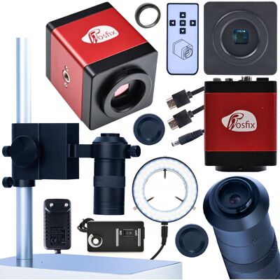 Inny producent Mikroskop Cyfrowy Dla Elektronika Z Kamerą Fullhd Red Draco Oświetlacz 4w1 Inny producent Mikroskop Cyfrowy Dla Elektronika Z Kamerą Fullhd Red Draco Oświetlacz 4w1
