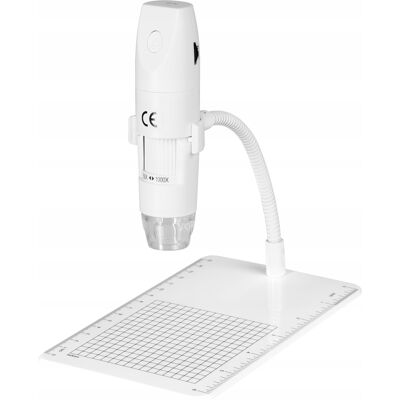 Inny producent Mikroskop cyfrowy WiFi Redleaf RDM-31000W - x1000 / Redleaf Inny producent Mikroskop cyfrowy WiFi Redleaf RDM-31000W - x1000 / Redleaf