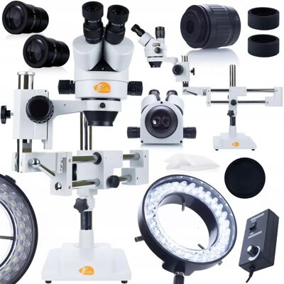 Inny producent Rosfix Mikroskop Trinokularowy Jupiter Pro Msjp-T-Sdms1+56xled Oświetlacz Inny producent Rosfix Mikroskop Trinokularowy Jupiter Pro Msjp-T-Sdms1+56xled Oświetlacz