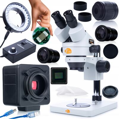 Inny producent Zestaw Mikroskop Mercury Pro Msmp-T-Ps1 Kamera Crux Pro Oświetlacz 56xled Inny producent Zestaw Mikroskop Mercury Pro Msmp-T-Ps1 Kamera Crux Pro Oświetlacz 56xled