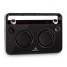 Auna Bebop Ghettoblaster, USB Bluetooth AUX MIC, czarny