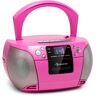 Auna Harper, boombox CD, odtwarzacz CD, Bluetooth, odtwarzacz kasetowy, UKF, AUX, USB