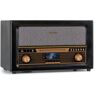 Auna Belle Epoque 1906 DAB, retro wieża stereo, radio, DAB radio, UKF-FM radio, odtwarzanie MP3, BT