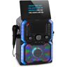 Auna Rockstar Plus, zestaw karaoke, Bluetooth, USP, CD, show LED, RCA