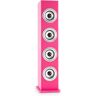 Auna Karaboom PK LED Kolumna Bluetooth USB AUX UKF Karaoke 2 x mikrofon