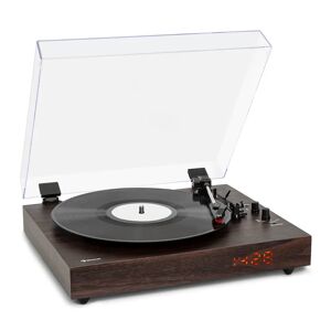 Auna auna TT-Classic Chrono, gramofon, pokrywa ochronna, Bluetooth, głośnik, 33/45/78 obr./min