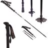 KLARFIT Irun Tx Essential, kijki do Nordic Walking, aluminium, składane, 100–130 cm