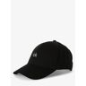 Calvin Klein Męska czapka z daszkiem Mężczyźni Bawełna czarny jednolity, ONE SIZE - Size: ONE SIZE