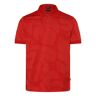 Boss Męska koszulka polo - Penrose 108 Mężczyźni Bawełna czerwony wzorzysty, S - Size: S