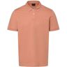 Boss Orange Męska koszulka polo - Passenger Mężczyźni Bawełna różowy jednolity, XL - Size: XL