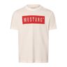 Mustang Koszulka męska - Austin Mężczyźni Dżersej biały nadruk, L - Size: L