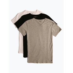 Tommy Hilfiger T-shirty pakowane po 3 szt. Mężczyźni Dżersej biały szary czarny jednolity, XL - Size: XL