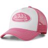 Von Dutch Czapka damska - Boston Kobiety wyrazisty róż biały jednolity, ONE SIZE - Size: ONE SIZE