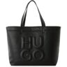 HUGO Ladies Shopper - Bel Shopper H.S. Kobiety Sztuczna skóra czarny jednolity, ONE SIZE - Size: ONE SIZE