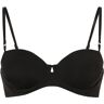 Calvin Klein Damski biustonosz push-up Kobiety czarny jednolity, 85B - Size: 85B