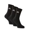 Adidas Sportswear Skarpety pakowane po 3 szt. Kobiety Bawełna czarny jednolity, M - Size: M